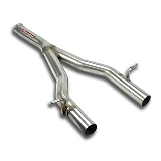 Tubo Centrale "Y-Pipe"Inlet Ø80Mm Supersprint Per Mercedes C207 E (Coupè) 2009 - 2013