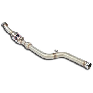 Downpipe Sinistro + Catalizzatore Metallico Supersprint Per Mercedes C217 S (Coupè)