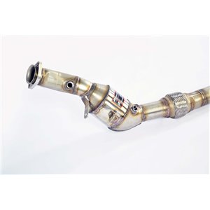 Downpipe Destro + Catalizzatore Metallico Supersprint Per Mercedes A217 S (Cabrio)