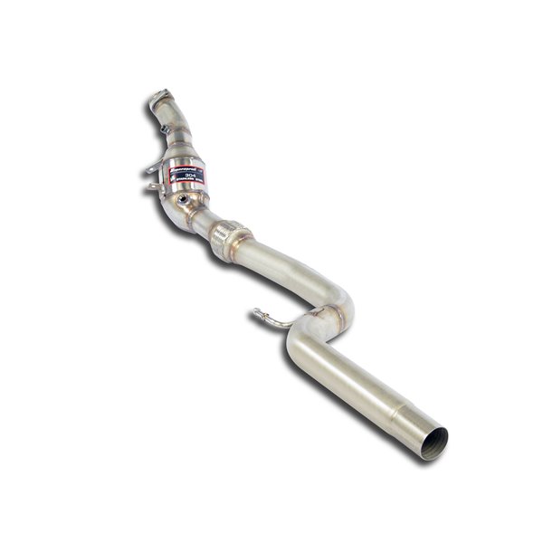 Downpipe Destro + Catalizzatore Metallico Supersprint Per Mercedes A217 S (Cabrio)