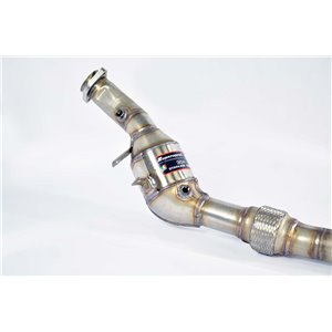 Downpipe Destro + Catalizzatore Metallico Supersprint Per Mercedes A217 S (Cabrio)