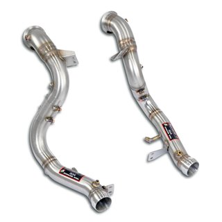 Kit Downpipe Destro + Sinistroelimina Catalizzatore Primario E Secondario Supersprint Per Mercedes W222 S (Berlina)