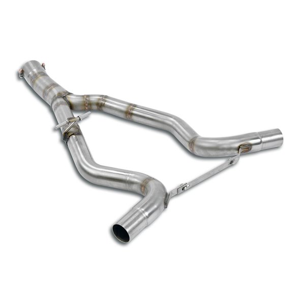 Tubo Raccordo "Y-Pipe" Supersprint Per Mercedes C257 Cls (Coupè)