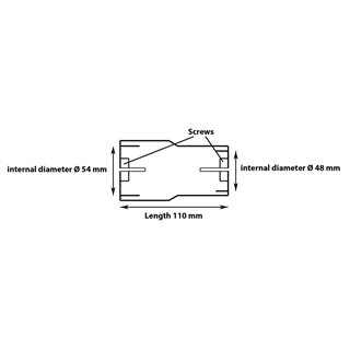 Tubo Centrale "Y-Pipe" Supersprint Per Mercedes R172 Slk