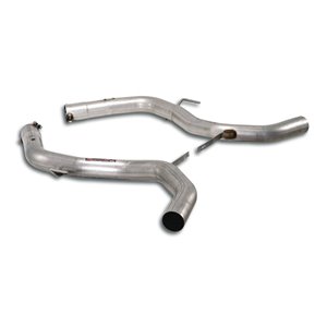 Tubo Centrale Destro + Sinistro Supersprint Per Mercedes R230 Sl