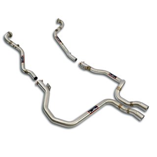 Kit Downpipe Destro + Sinistro(Elimina Catalizzatore Primario E Secondario) Supersprint Per Mercedes W163 Ml