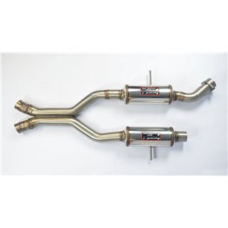 Centrale + "X-Pipe" Supersprint Per Mercedes W164 Ml