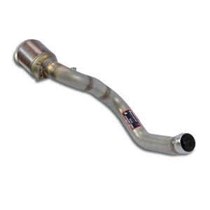 Downpipe Destro + Pre-Catalizzatore Metallicoelimina Catalizzatore Secondario + Gpf Supersprint Per Mercedes X167 Gls