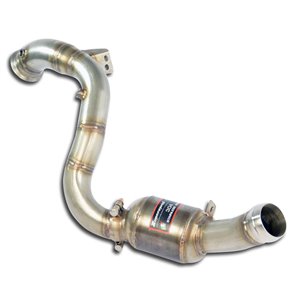 Downpipe Sinistro + Catalizzatore Metallicoelimina Catalizzatore Primario + Gpf Supersprint Per Mercedes X167 Gls