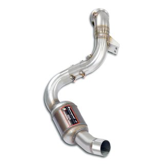 Downpipe Sinistro + Catalizzatore Metallicoelimina Catalizzatore Primario Supersprint Per Mercedes - Maybach