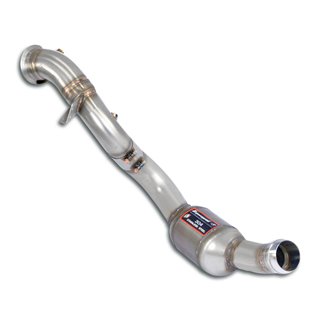 Downpipe Destro + Catalizzatore Metallicoelimina Catalizzatore Primario Supersprint Per Mercedes - Maybach