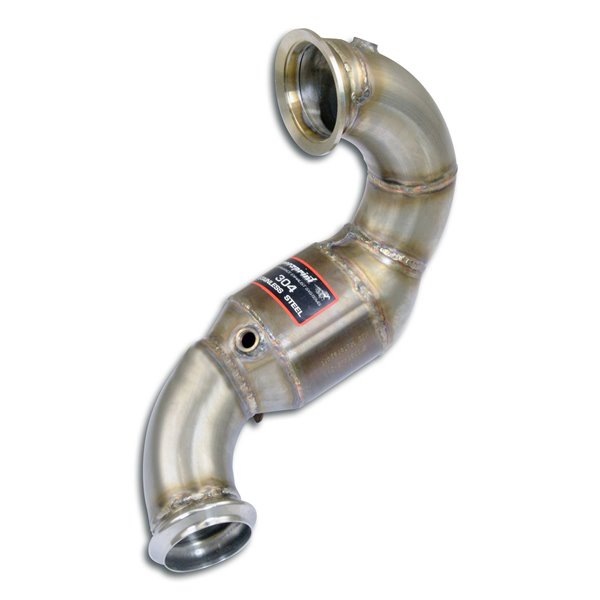 Downpipe + Catalizzatore Metallico 200Cpsi Supersprint Per Mercedes Amg W177 A