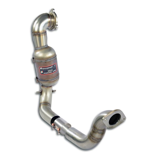 Downpipe + Catalizzatore Metallico 200Cpsi Supersprint Per Mercedes Amg V177 A (Berlina)