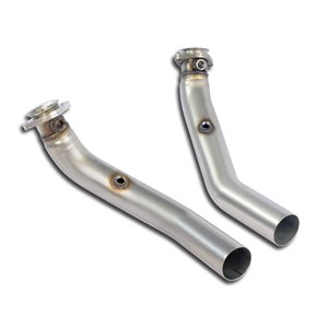 Kit Downpipe Destro - Sinistro(Per Collettori Di Serie) Supersprint Per Mercedes Amg W204 C