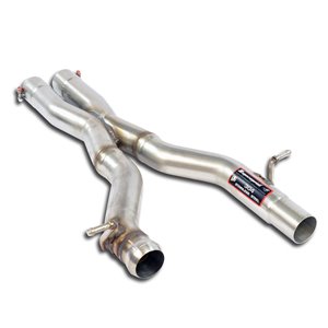 Tubo Centrale "X-Pipe" Supersprint Per Mercedes Amg W204 C