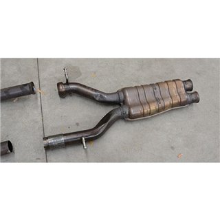 Tubo Centrale "X-Pipe" Supersprint Per Mercedes Amg W204 C