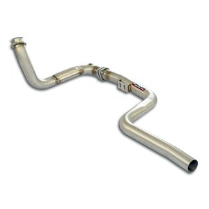 Downpipe Sinistro + Tubo Anteriore(Elimina Catalizzatore) Supersprint Per Mercedes Amg A208 Clk