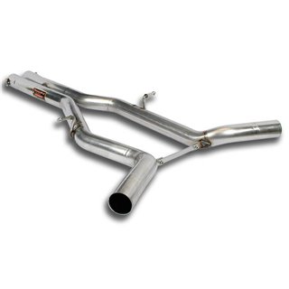 Tubo Centrale Destro - Sinistro "H-Pipe" Supersprint Per Mercedes Amg W212 E