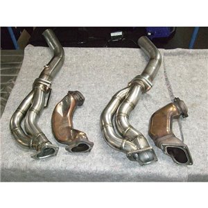 Turbo Downpipe Destro - Sinistroaisi 310S Steel Supersprint Per Mercedes Amg W212 E