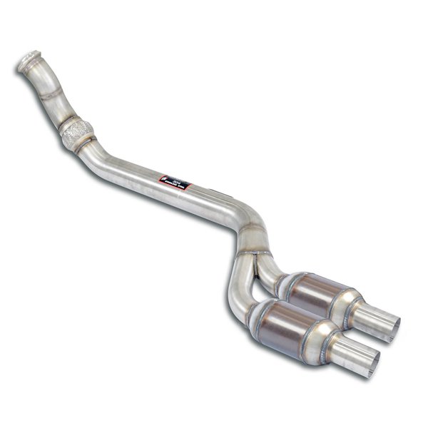 Tubo Anteriore "Y-Pipe" + Catalizzatore Metallico(Sostituisce Gpf) Supersprint Per Mercedes Amg A238 E (Cabrio)