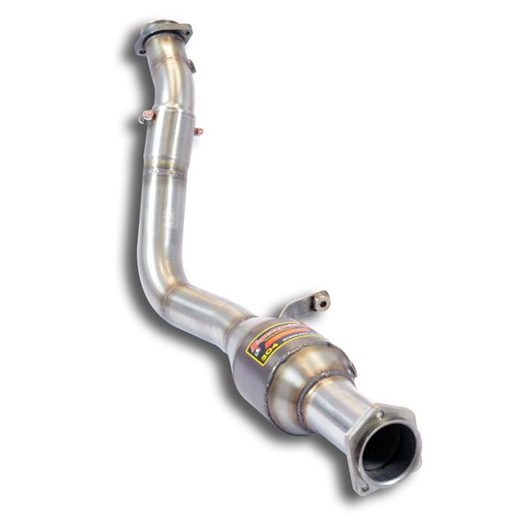 Downpipe Sinistro + Catalizzatore Metallico Supersprint Per Mercedes Amg W463 G