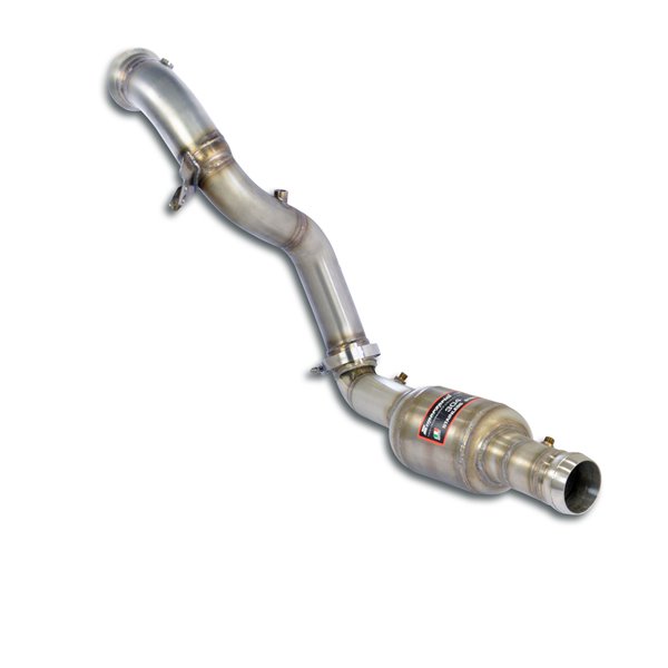 Downpipe Destro + Catalizzatore Metallico(Elimina Pre-Catalizzatore) Supersprint Per Mercedes Amg R190 Gt Roadster