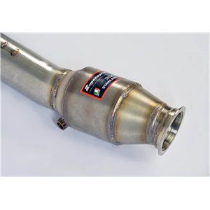 Downpipe + Catalizzatore Metallico 200 Cpsi Supersprint Per Porsche Boxster (Serie 718)