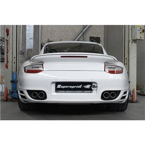 Terminale Sinistro Oo 90 - 80 Supersprint Per Porsche 911 (Serie 997.1 Turbo)