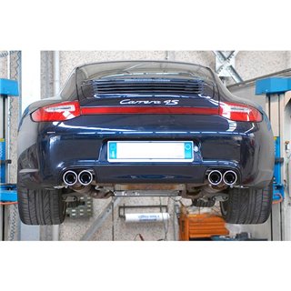 Kit Curva Uscita Sinistro + Terminali Oo90 Supersprint Per Porsche 911 (Serie 997.2 Targa S)