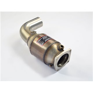 Anteriore Destro Con Catalizzatore Metallico Supersprint Per Porsche 911 (Serie 997.2 Turbo S)