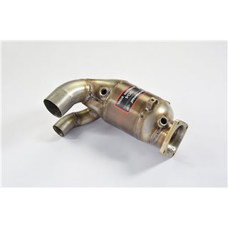 Anteriore Con Catalizzatore Metallico Sinistro Supersprint Per Porsche 911 (Serie 991.2 Targa 4 4S Gts)