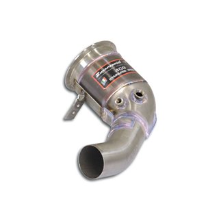 Downpipe Destro + Catalizzatore Metallico Supersprint Per Porsche 911 (Serie 992 Turbo S)