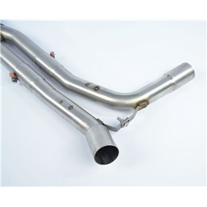 Tubo Centrale "Y-Pipe"(Sostituisce Centrale Di Serie) Supersprint Per Porsche Macan (2014 - 2018)