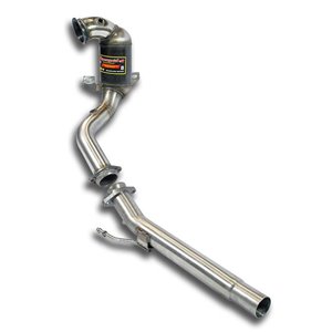 Downpipe + Catalizzatore Metallico(Uscita Ø55Mm)(Elimina Gpf) Supersprint Per Volkswagen Vw Taigo