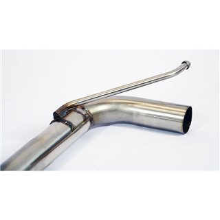 Tubo Posteriore "Y-Pipe" Destro-Sinistro(Elimina Silenziatore Posteriore Di Serie) Supersprint Per Audi A3 8P '03 -