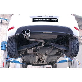 Tubo Posteriore(Elimina Silenziatore Posteriore Di Serie) Supersprint Per Audi A3 8P Sportback '03 -