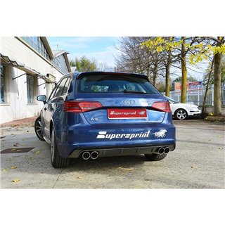 Kit Terminali Oo90 Destro + Oo90 Sinistro Supersprint Per Audi A3 8Va Sportback '12 -