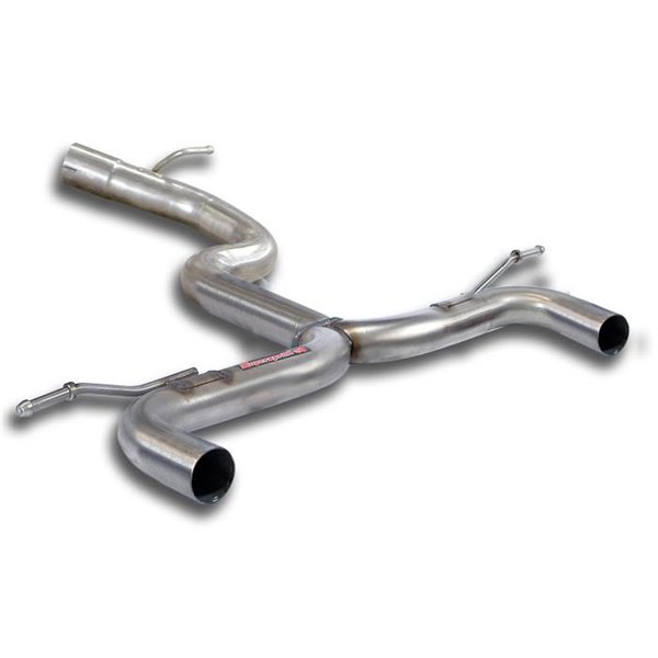 Tubo Posteriore "Y-Pipe" Destro - Sinistro Supersprint Per Audi A3 8V Quattro '12 -