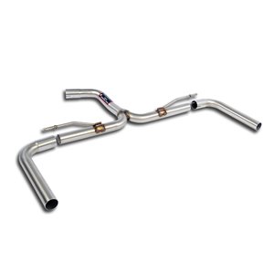 Tubo Posteriore "Y-Pipe"(Sostituisce Silenziatore Posteriore) Supersprint Per Audi A3 8V Sedan '13 -