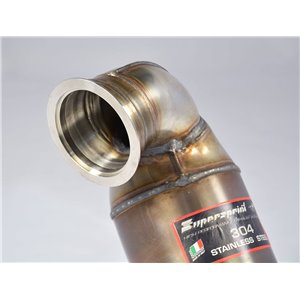 Tubo Turbina Con Catalizzatore Metallico Wrc 100 Cpsi Supersprint Per Audi A3 8V Sedan Quattro '13 -