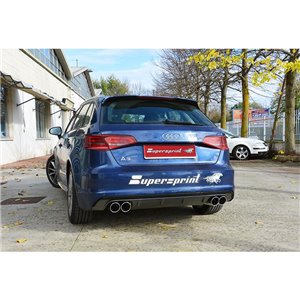 Kit Terminali Oo90 Destro + Oo90 Sinistro Supersprint Per Audi A3 8Y Sportback Quattro 2021 -