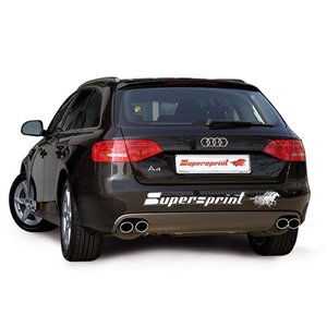 Posteriore Sinistro 90X70 Supersprint Per Audi A4 B8 '08 -