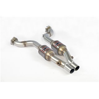 Anteriore Con Catalizzatore Metallico Sinistro Supersprint Per Audi A4 B8 Quattro '08 -