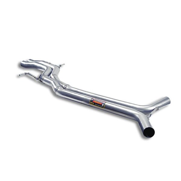 Tubo Centrale "Race" X-Pipe(Sostituisce Silenziatore Centrale Serie) Supersprint Per Audi A5 Quattro '08 -