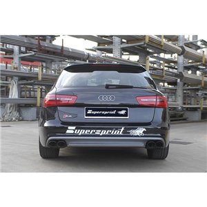 Tubo Posteriore Supersprint Per Audi A6 C7 Typ 4G 2011 -