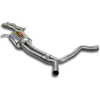 Centrale + "X-Pipe" Supersprint Per Audi A6 C7 Typ 4G 2011 -