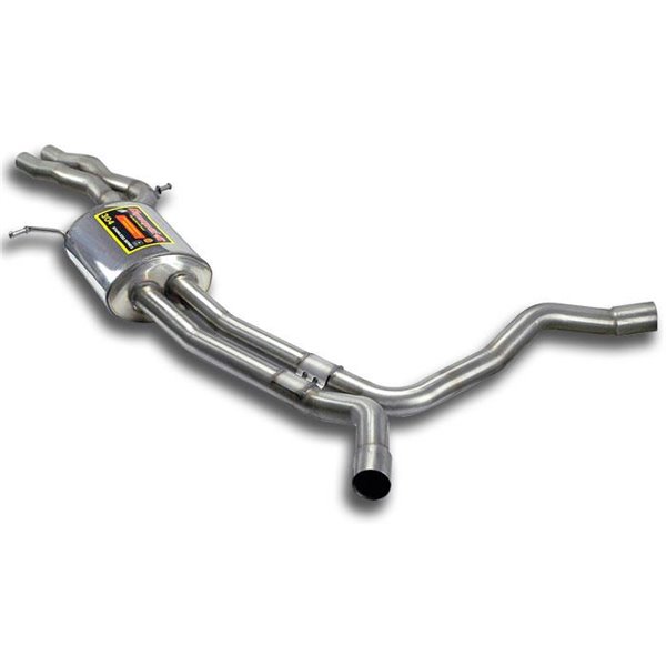 Centrale + "X-Pipe" Supersprint Per Audi A6 C7 Typ 4G 2011 -