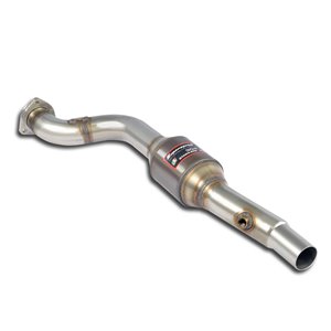 Anteriore Con Catalizzatore Metallico Sinistro Supersprint Per Audi A6 C7 Typ 4G Quattro '11 - '14