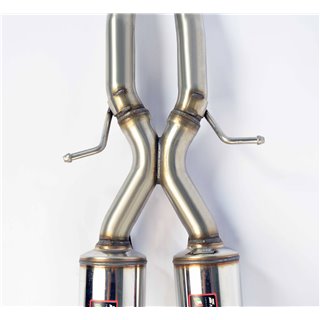 Centrale + "X-Pipe" Supersprint Per Audi A6 C6 Typ 4F Allroad '06 - '12