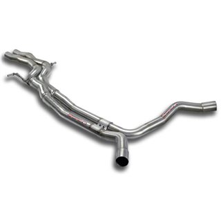 Tubo Centrale + "X-Pipe" Supersprint Per Audi A7 Sportback 2010 - 2014